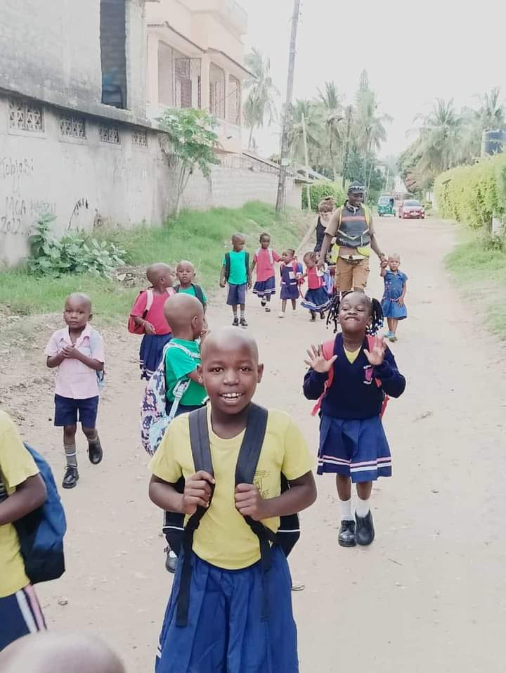 Children at Cannan Orphanage Mombasa