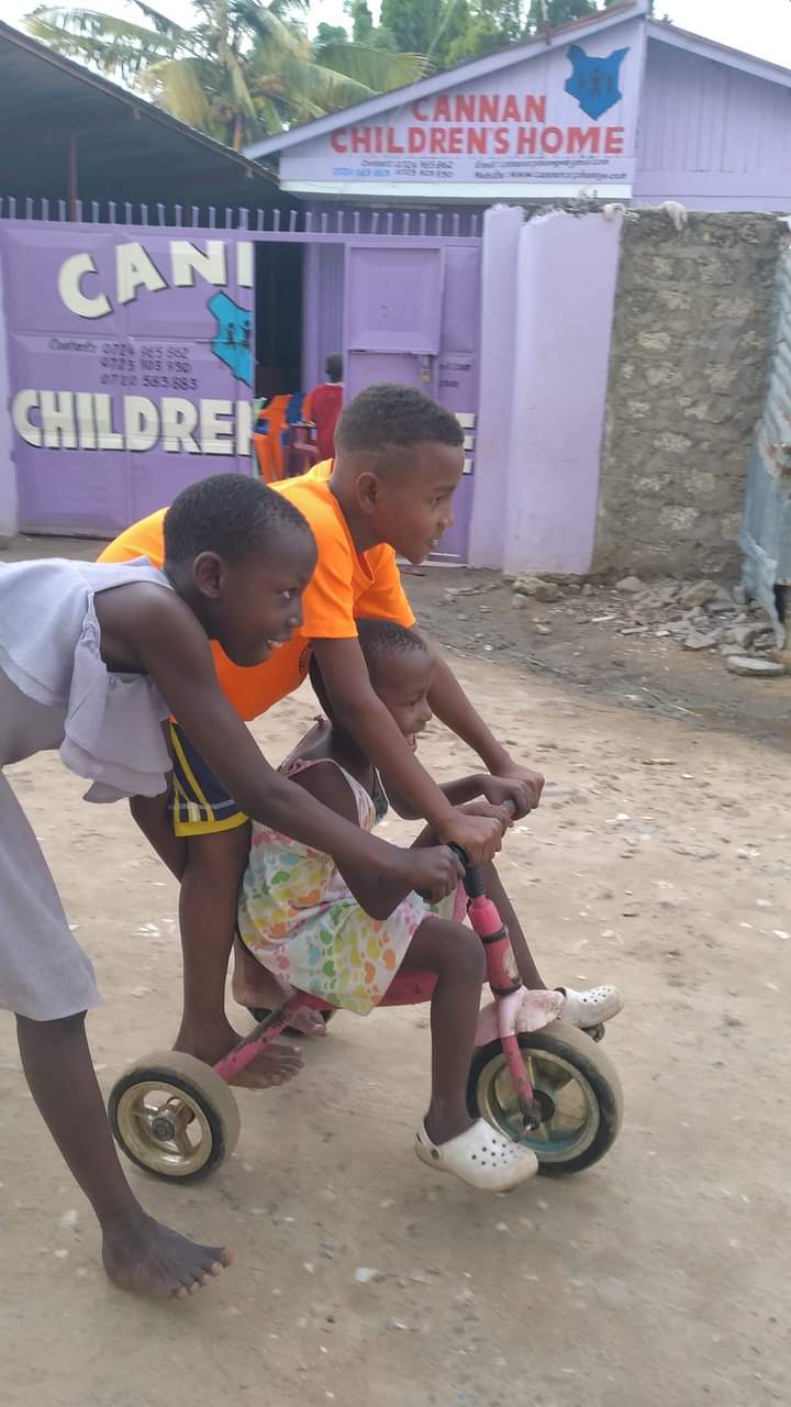 Children at Cannan Orphanage Mombasa