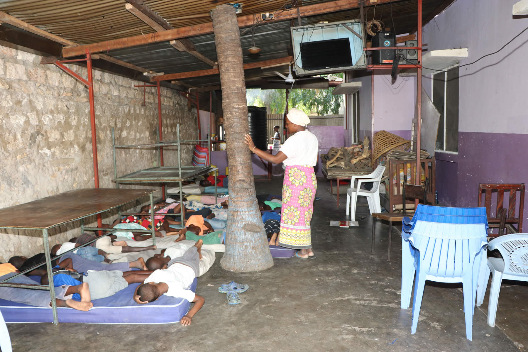 Children at Cannan Orphanage Mombasa